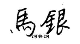 王正良马银行书个性签名怎么写