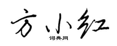 王正良方小红行书个性签名怎么写