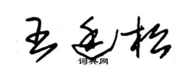 朱锡荣王廷松草书个性签名怎么写