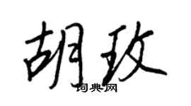 王正良胡玫行书个性签名怎么写