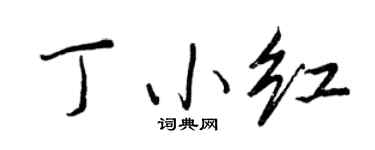 王正良丁小红行书个性签名怎么写