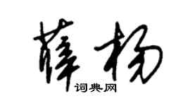 朱锡荣薛杨草书个性签名怎么写