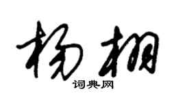 朱锡荣杨栩草书个性签名怎么写