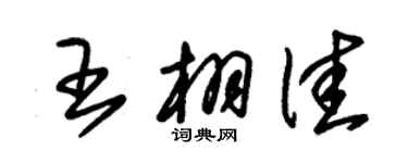 朱锡荣王栩佳草书个性签名怎么写