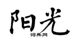 翁闿运阳光楷书个性签名怎么写