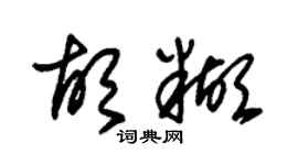 朱锡荣胡糊草书个性签名怎么写