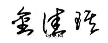 朱锡荣金佳琪草书个性签名怎么写