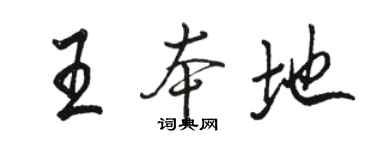 骆恒光王本地行书个性签名怎么写