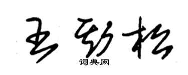 朱锡荣王斯松草书个性签名怎么写