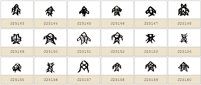 鱼字在甲骨文编里的写法